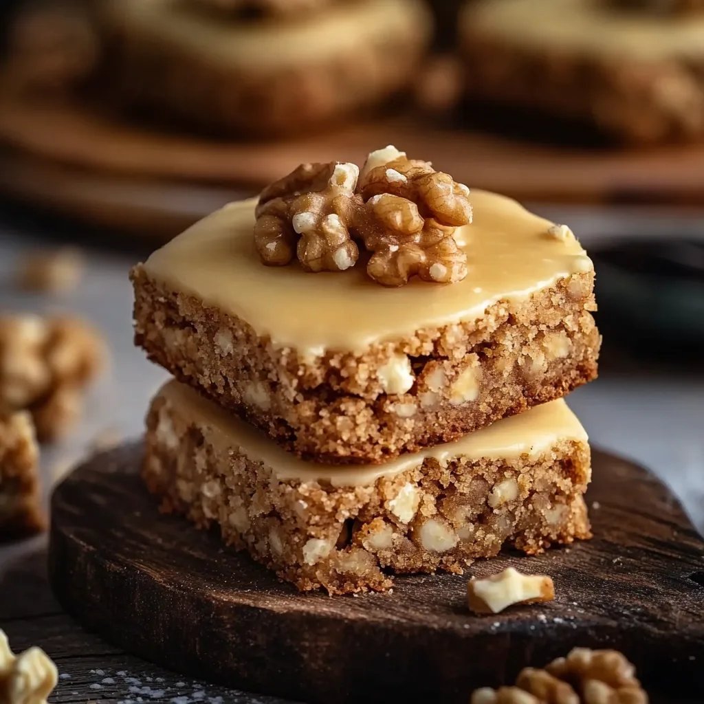 Friss-dich-dumm-Kuchen mit Walnüssen