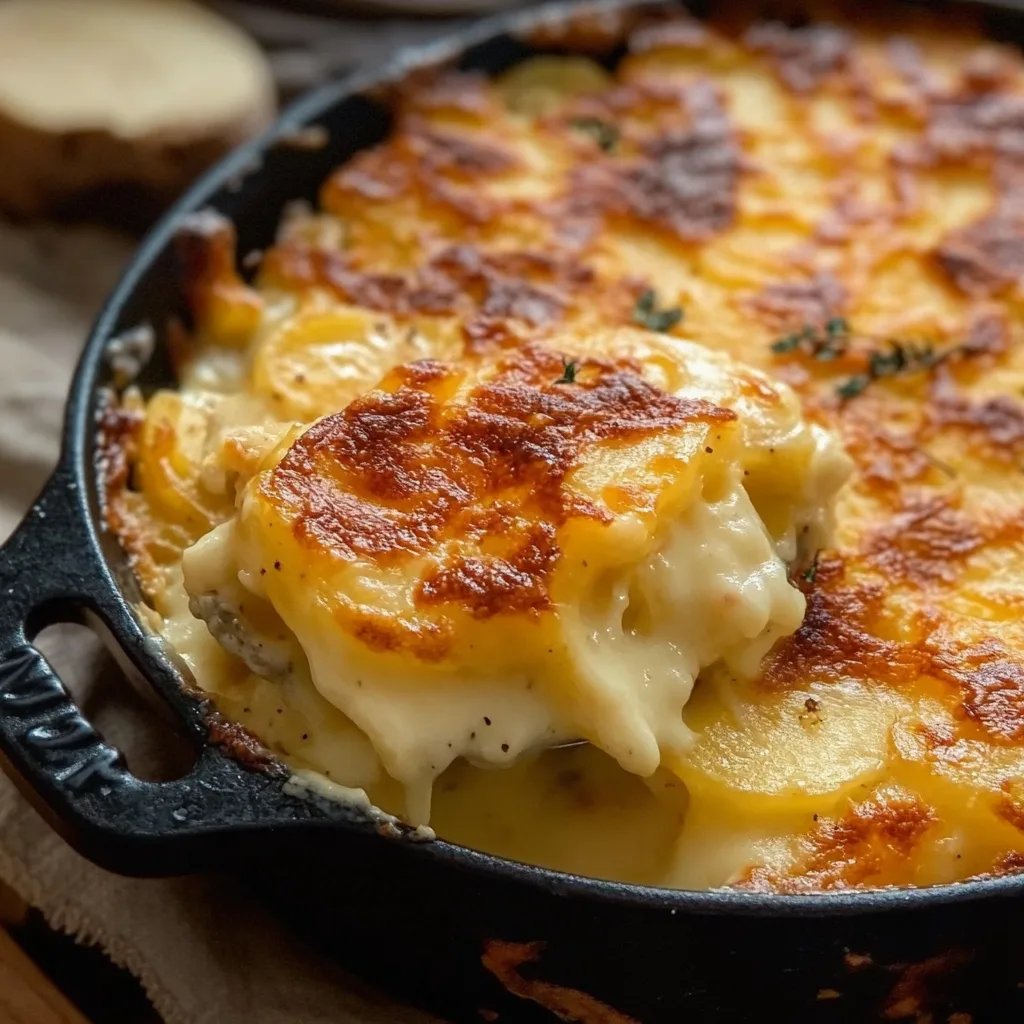 Leckeres Kartoffelgratin